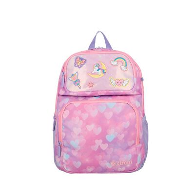 Mochila Xtrem Hopper 2.0 6XT Corazones Rosado