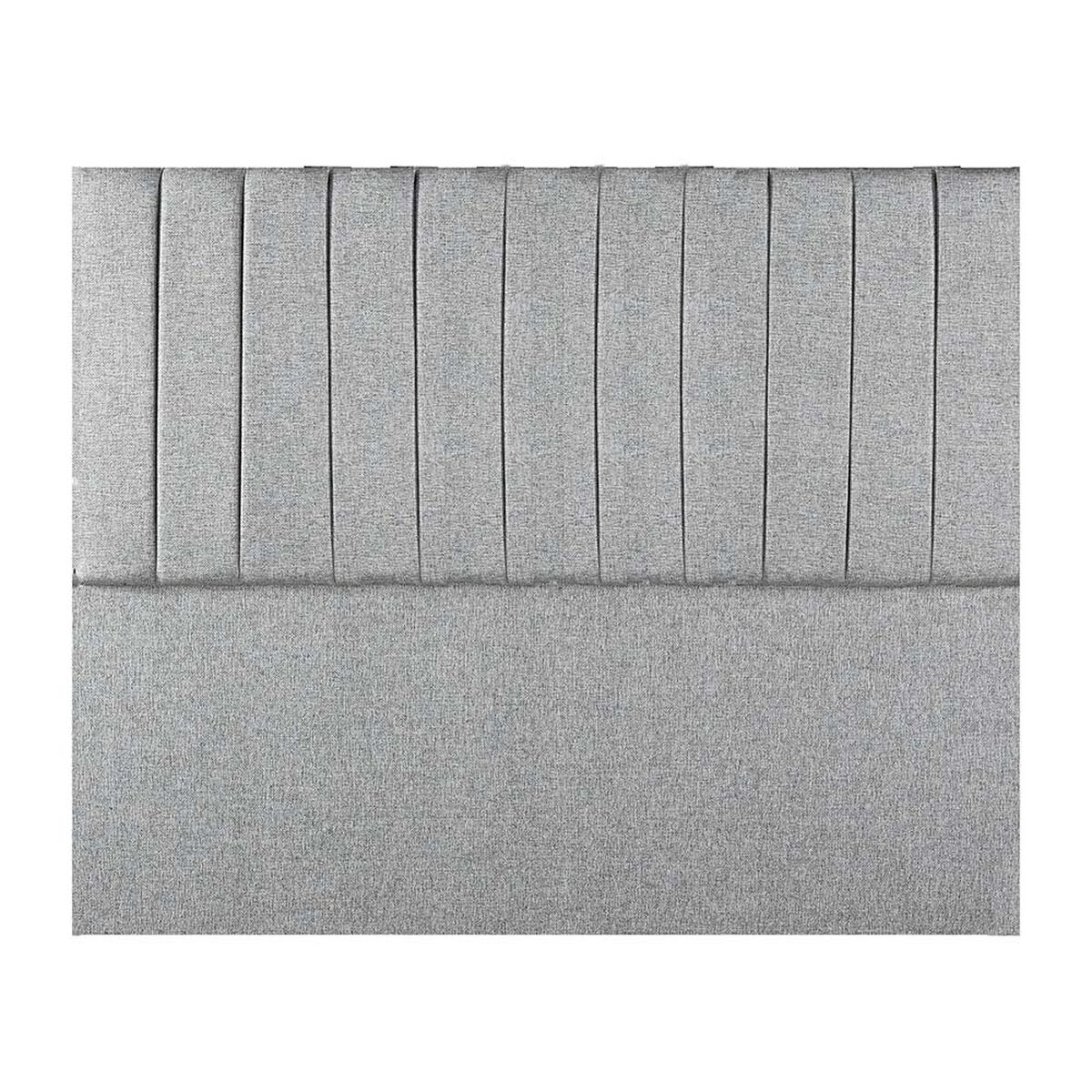 Cama Europea Simmons 2 Plazas Dreamer 190 Cm  + Respaldo Tibet Plata