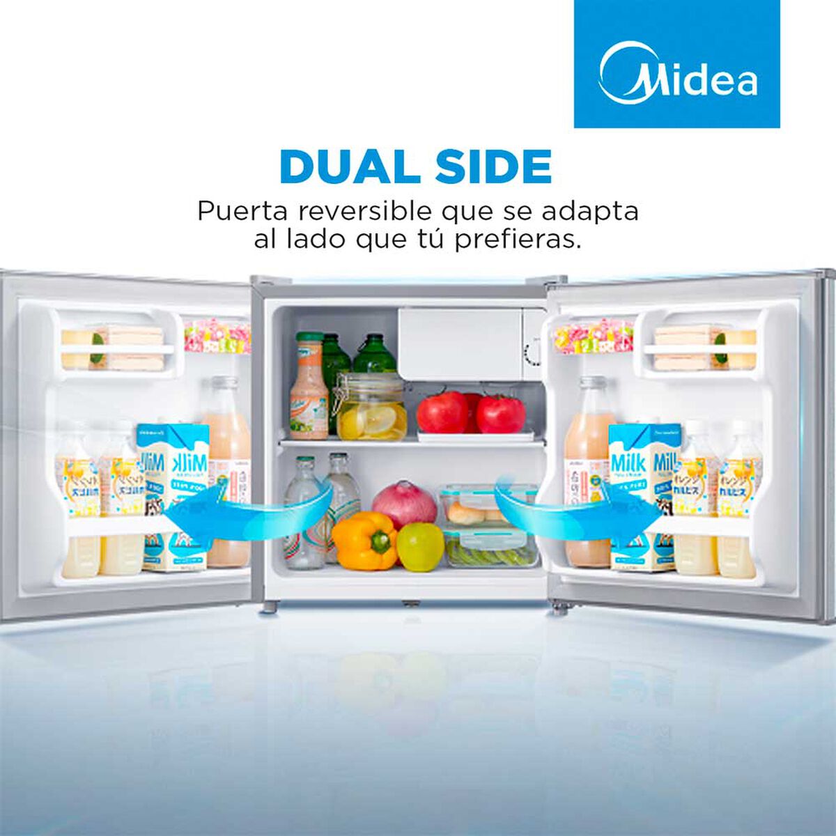 Frigobar Midea MDRD86FGE50 43 lts.
