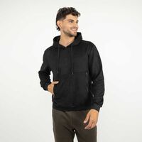 Polerón Hoodie Hombre Zibel Negro