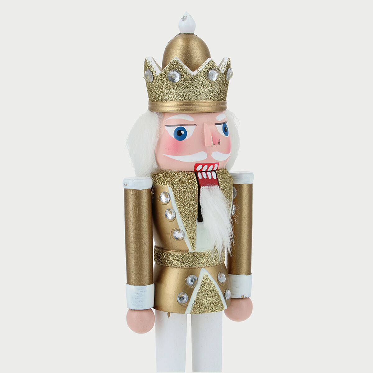 Figura Cascanueces Dorado 30 Cm