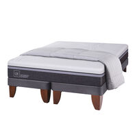 Cama Europea CIC Base Dividida 2 Plazas Ortopedic Advance + Plumón
