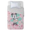 Frazada Polar Infantil Sherpa Estampado Disney Minnie Vintage 150 x 200 cm