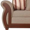 Sofá Seccional Ruzam Mobel Isidora 5 Cuerpos Lino Beige