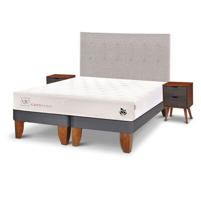 Imagen 2 del producto Cama Europea CIC Base Dividida 2 Plazas Cocopedic