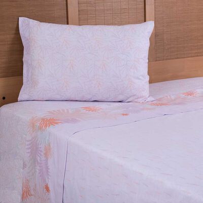 Juego de Sábanas Estampado Mashini 144 Hilos 1,5 Plazas Acra