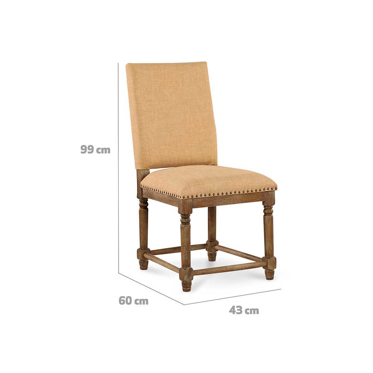 Juego de Comedor CIC Bolton 6 Sillas Roble