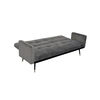 Futon Idetex Mil&aacute;n Velvet Gris