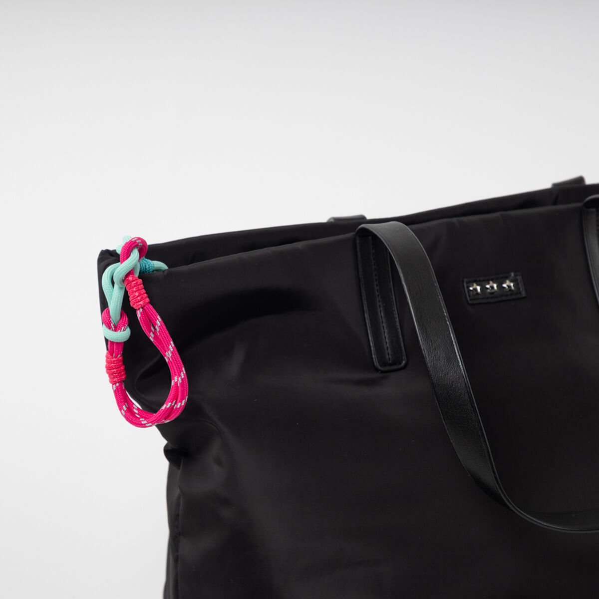 Cartera Tote Negro Mujer Icono