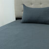 Quilt Doral 1,5 Plazas Lumi Marne Gris Oscuro