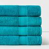 Toalla de Ba&ntilde;o American Family Liso 70 x 140 cm Turquesa