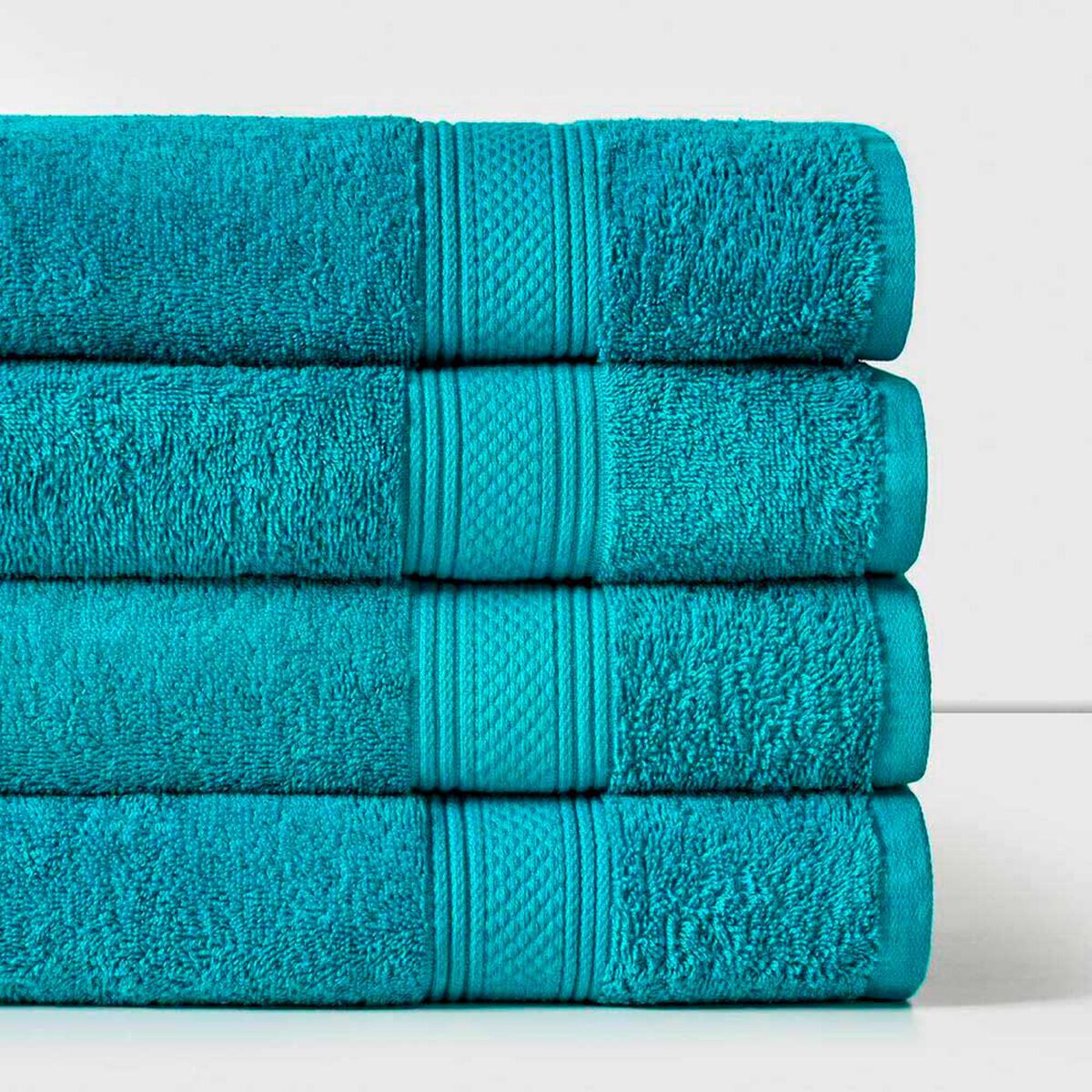 Toalla de Ba&ntilde;o American Family Liso 70 x 140 cm Turquesa