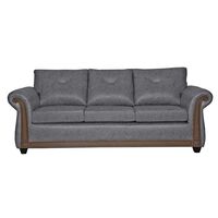 Sofá Black Factory Bristol 3 Cuerpos Gris