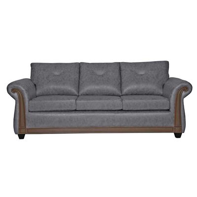 Sofá Black Factory Bristol 3 Cuerpos Gris