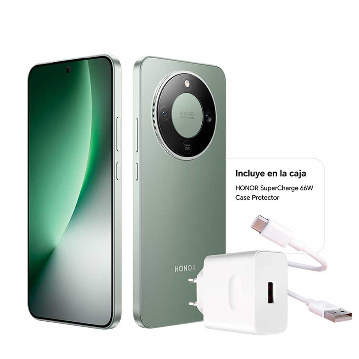 Celular Honor Magic 8 Lite 2G/3G/4G/5G 256 GB 6.79" Verde