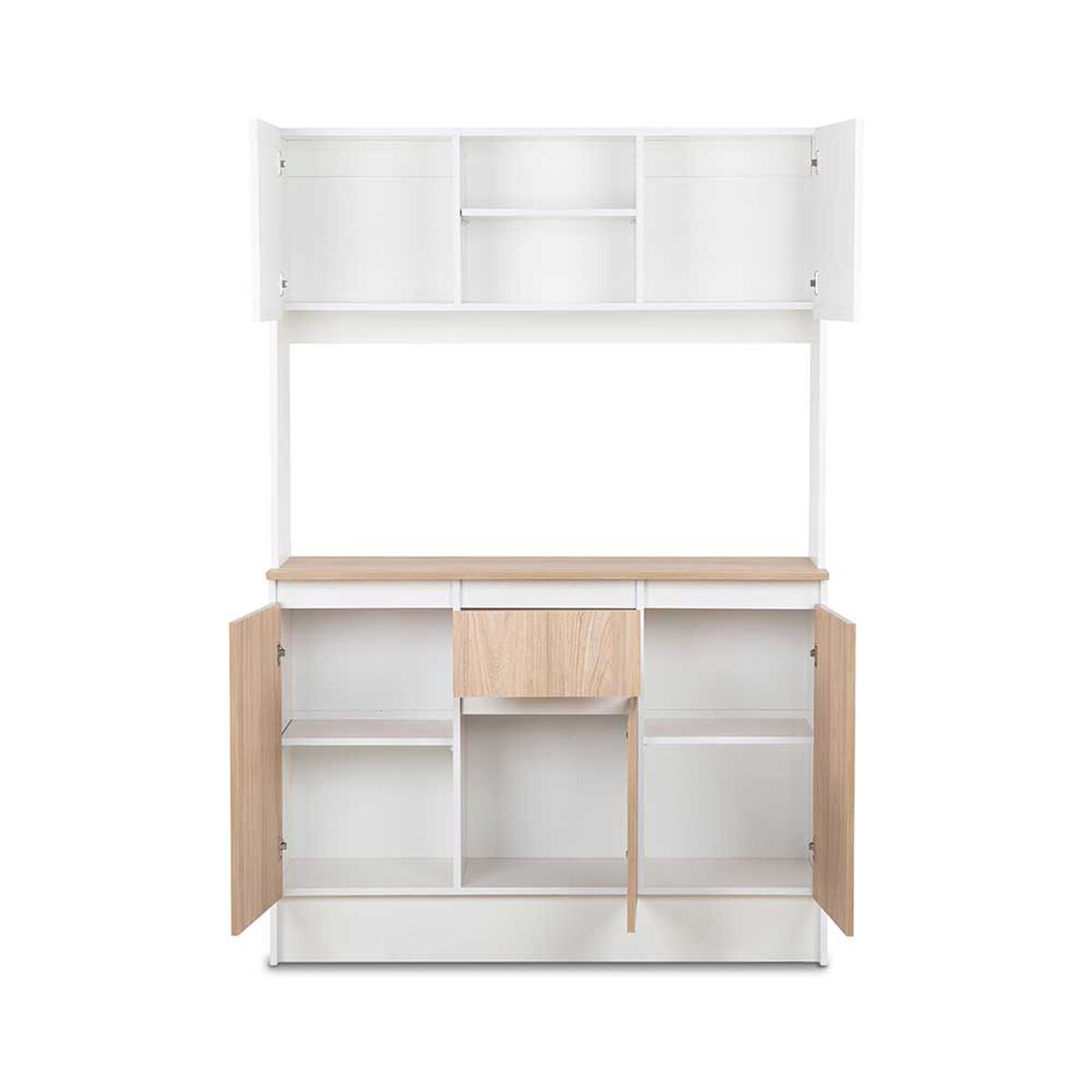 Mueble de Cocina CIC Capri 1 Cajón 3 Puertas Blanco Alpino