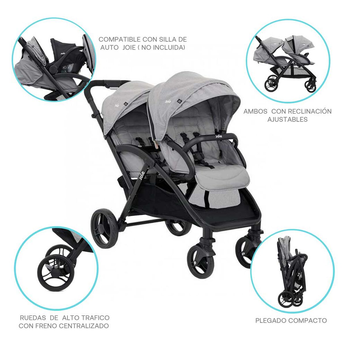 Coche Evalite Duo Pebble Joie