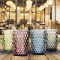 Set 4 Vasos Vidrio Cuisine Murano 350 ml.