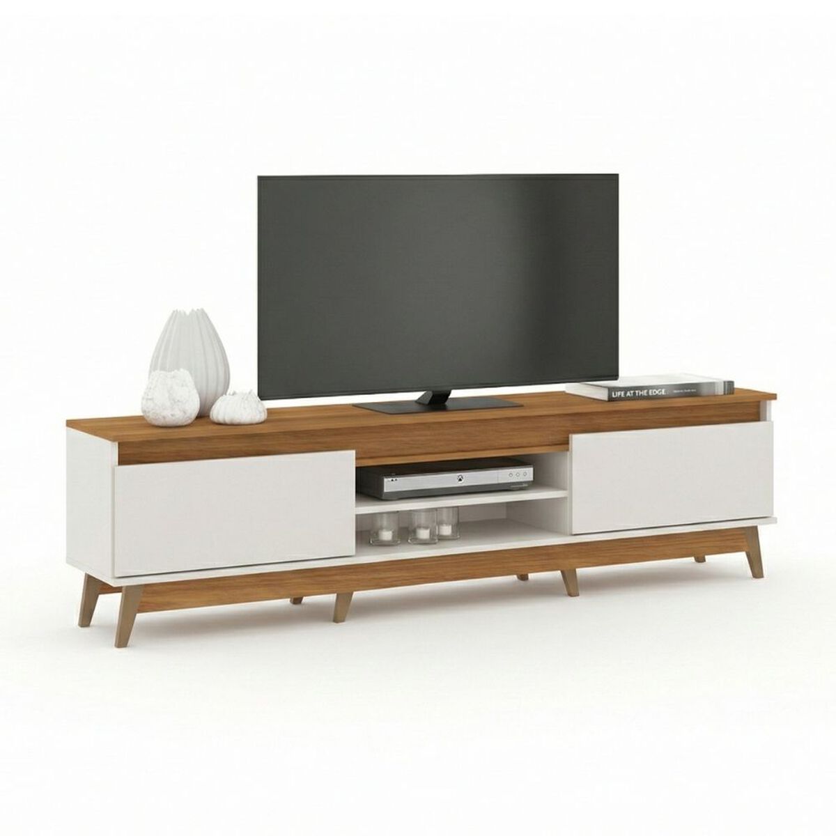 Rack TV Exit Texas Hasta 85" Beige Roble