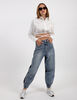 Blusa Crop Mujer Icono
