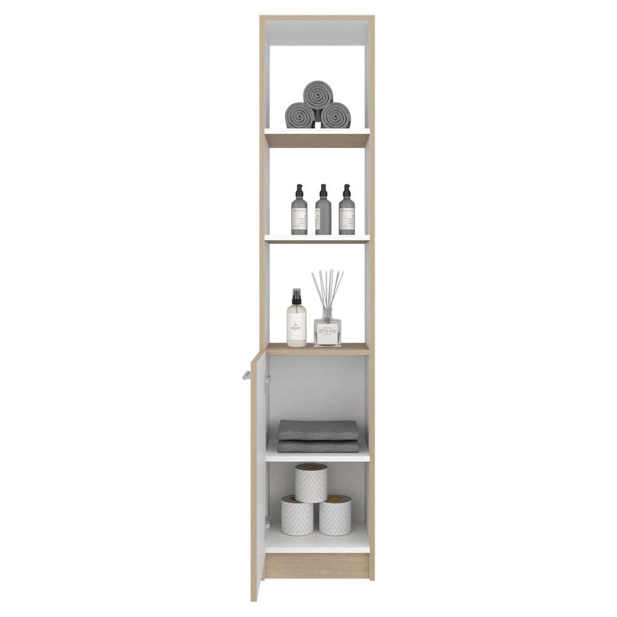 Estante Tuhome Bath 161 Cartagena Blanco