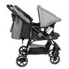 Coche Travel System Kansas Gris Bebeglo