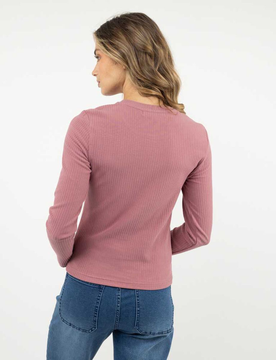 Polera Manga Larga Mujer Zibel