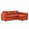 Seccional Muebles MPR Jazm&iacute;n 4 Cuerpos Terracota