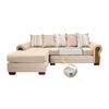 Sofá Seccional Living Factory Arizona 4 Cuerpos Beige