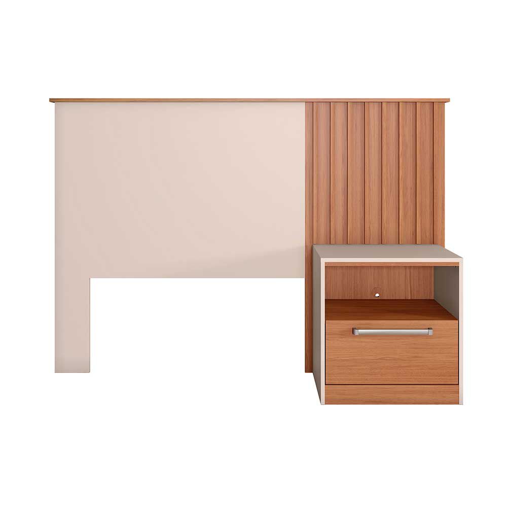 Respaldo Decocasa 1.5 Plazas Lucila + Velador