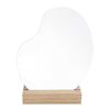 Espejo Base Madera TuHome Bean 25 x 21 cm
