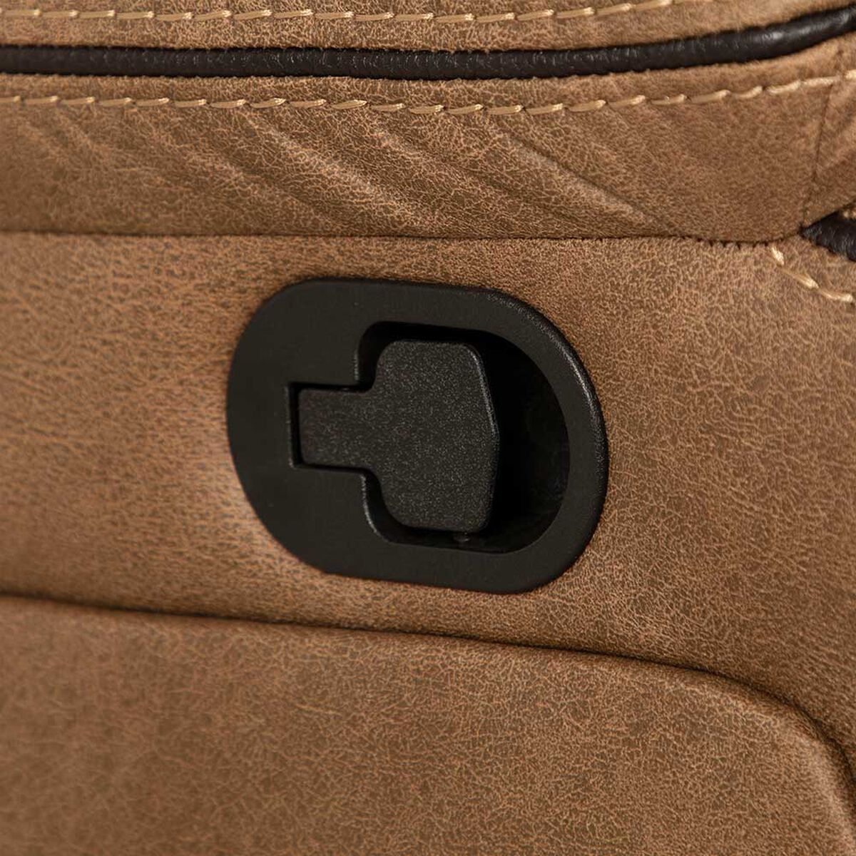 Sofa Reclinable CIC Sevilla 2 Cuerpos Caf&eacute; Claro