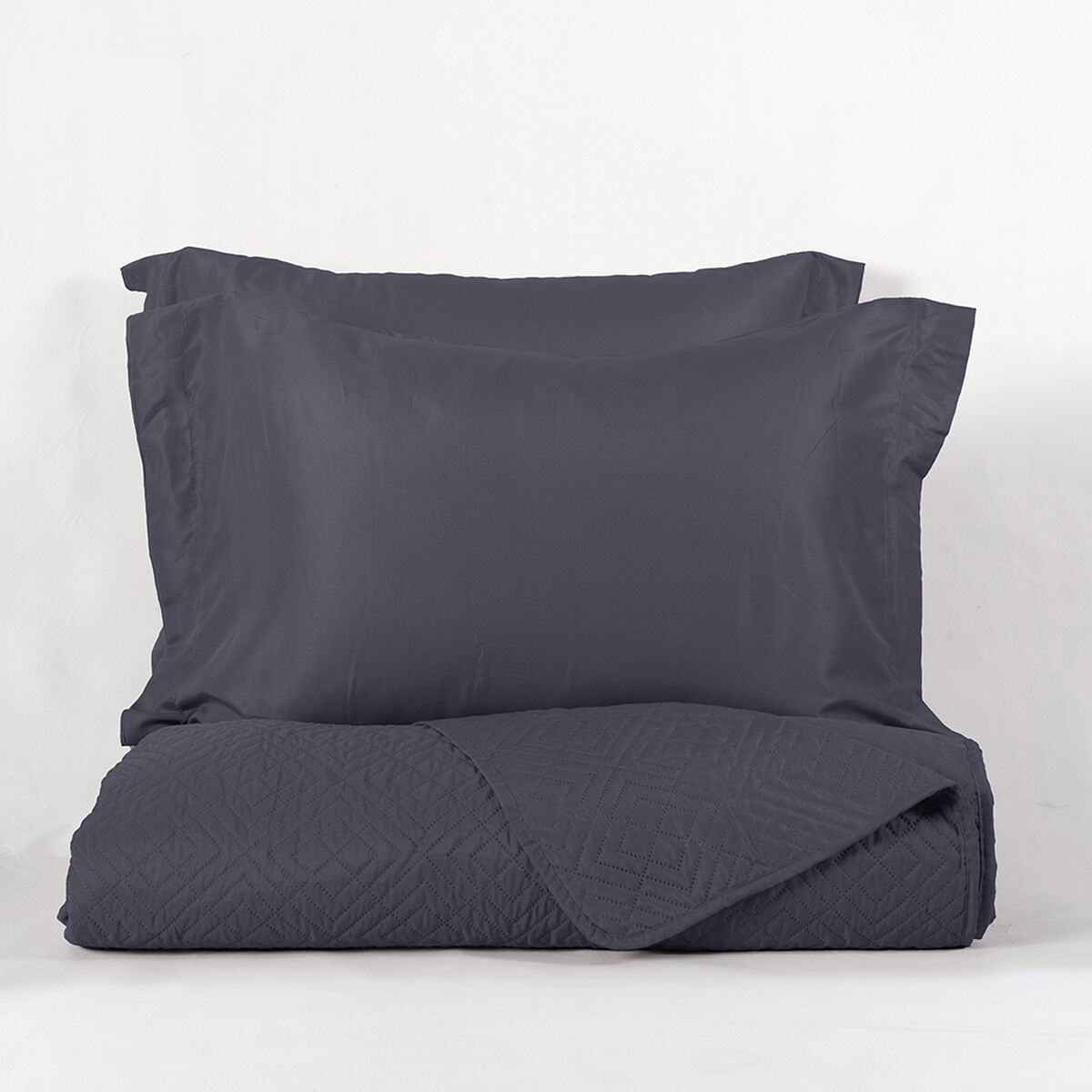 Cubrecama Mashini 2 Plazas Liso Marengo