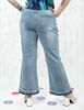 Jeans Flare Mujer Extralindas