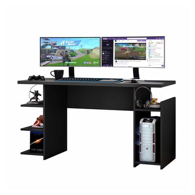Escritorio Home Mobili Luigi Negro