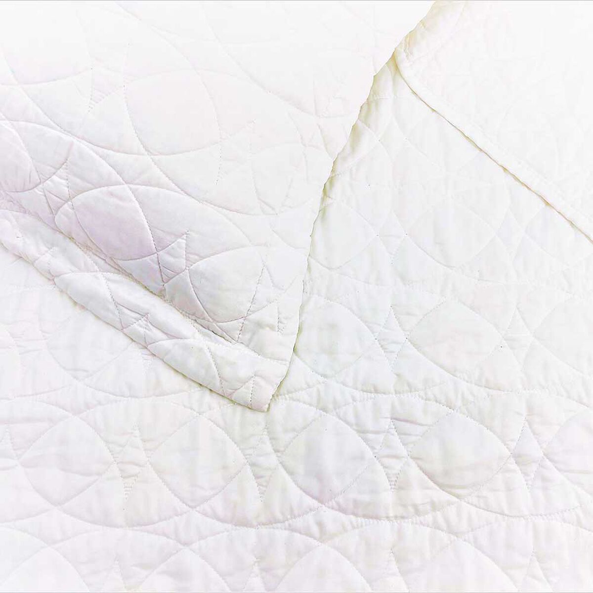 Quilt Bordado Vekka Súper King Normandy Blanco