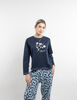 Polera Pijama Mujer Portman Club