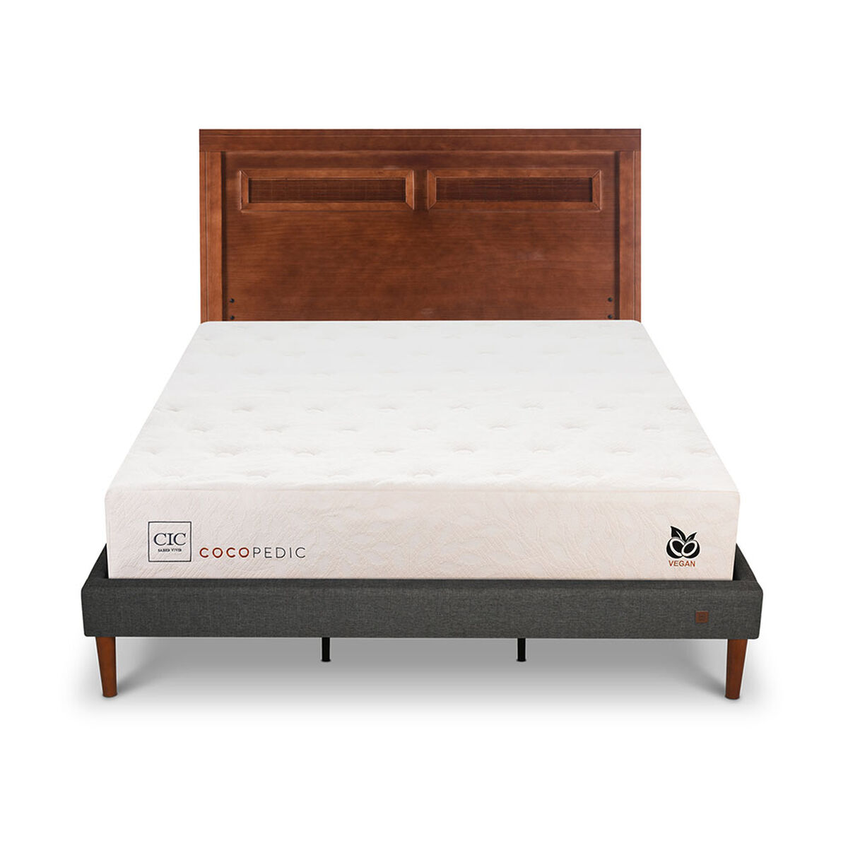 Cama Europea CIC Base Normal King Cocopedic