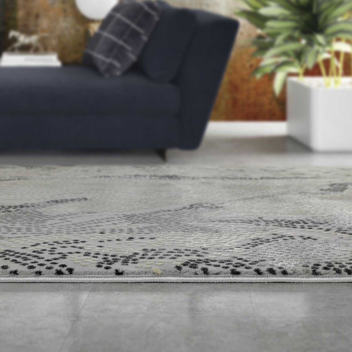 Alfombra Modalfo Babil Gris 160 x 230 cm