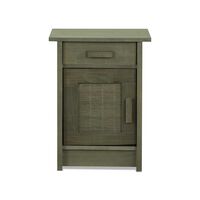 Velador Izquierdo CIC Milan 1 Cajón 1 Puerta Olivo