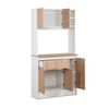 Mueble de Cocina CIC Marsella 1 Cajón 5 Puertas Blanco Alpino