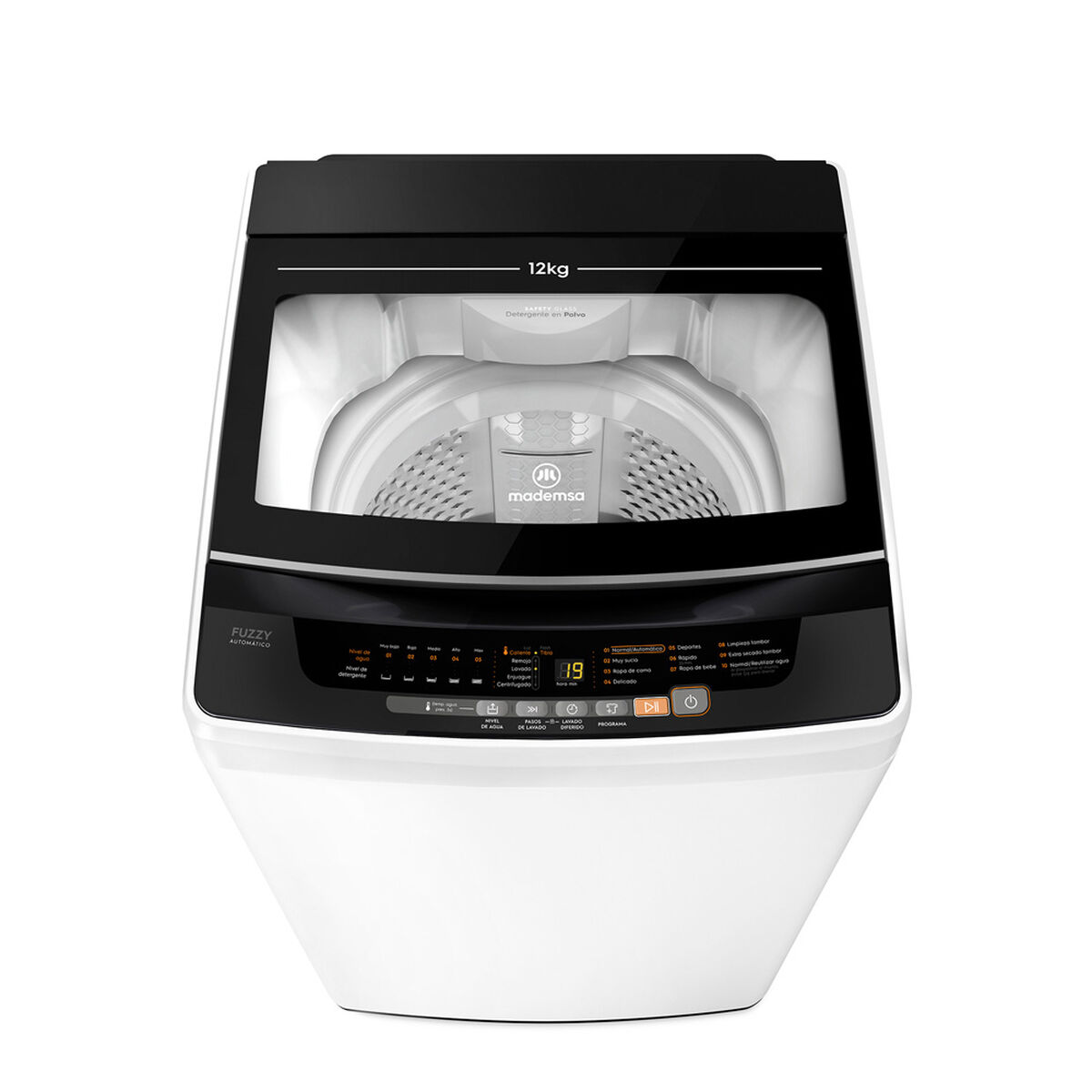 Lavadora Automática Mademsa 12 BZG 12 kg.