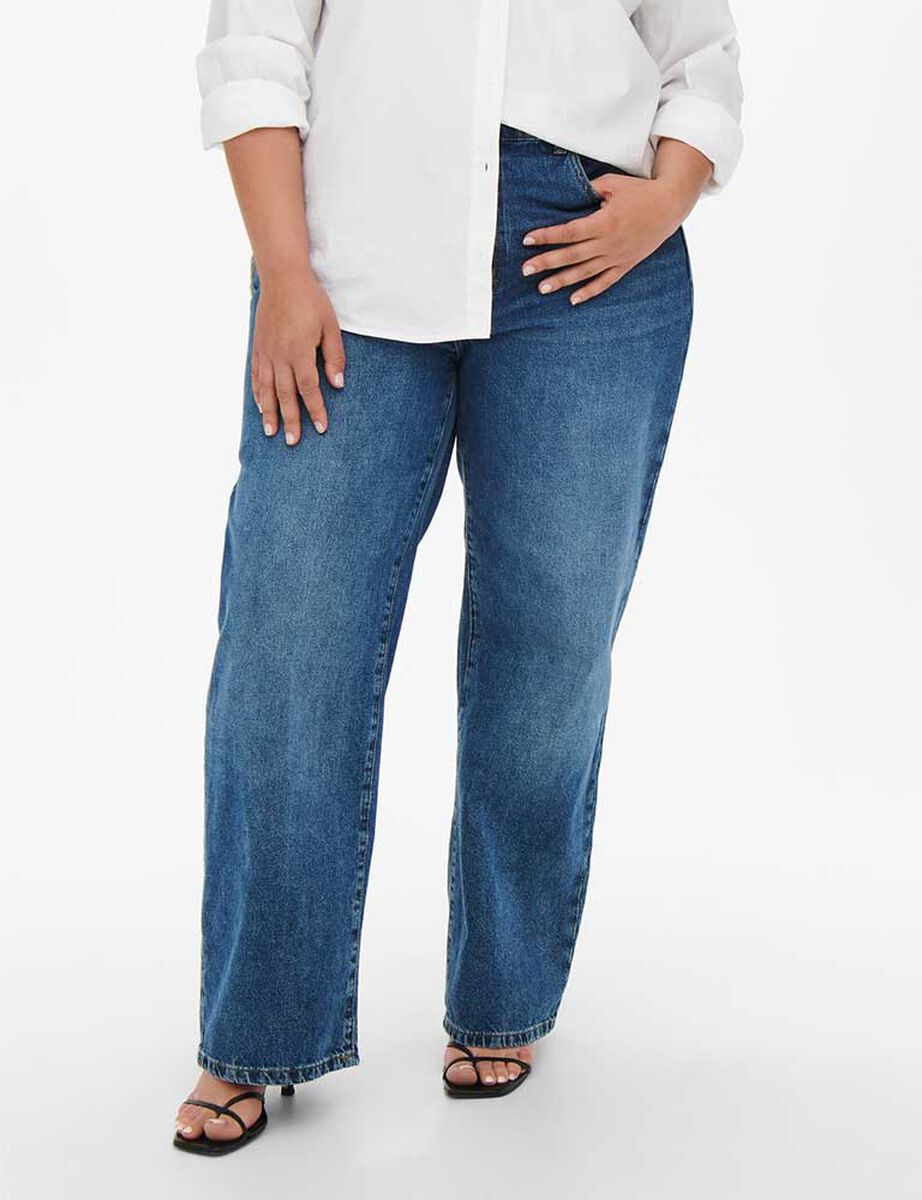 Jeans Wide Leg Mujer Only Carmakoma