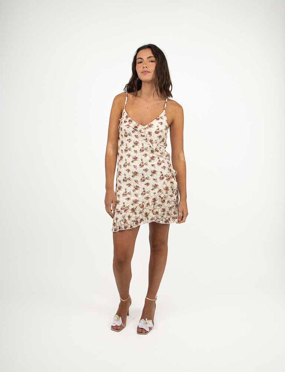 Vestido Mini Sin Mangas Mujer Icono