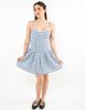 Vestido Tartán Corto Sin Mangas Mujer Icono