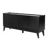 Buffet Decocasa Float 4 Puertas 2 Cajones Negro