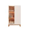Vitrina Decocasa Mondrian Off White Castaño