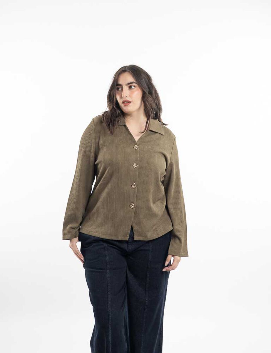 Blusa Manga Larga Mujer Extralindas