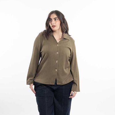 Blusa Manga Larga Mujer Extralindas