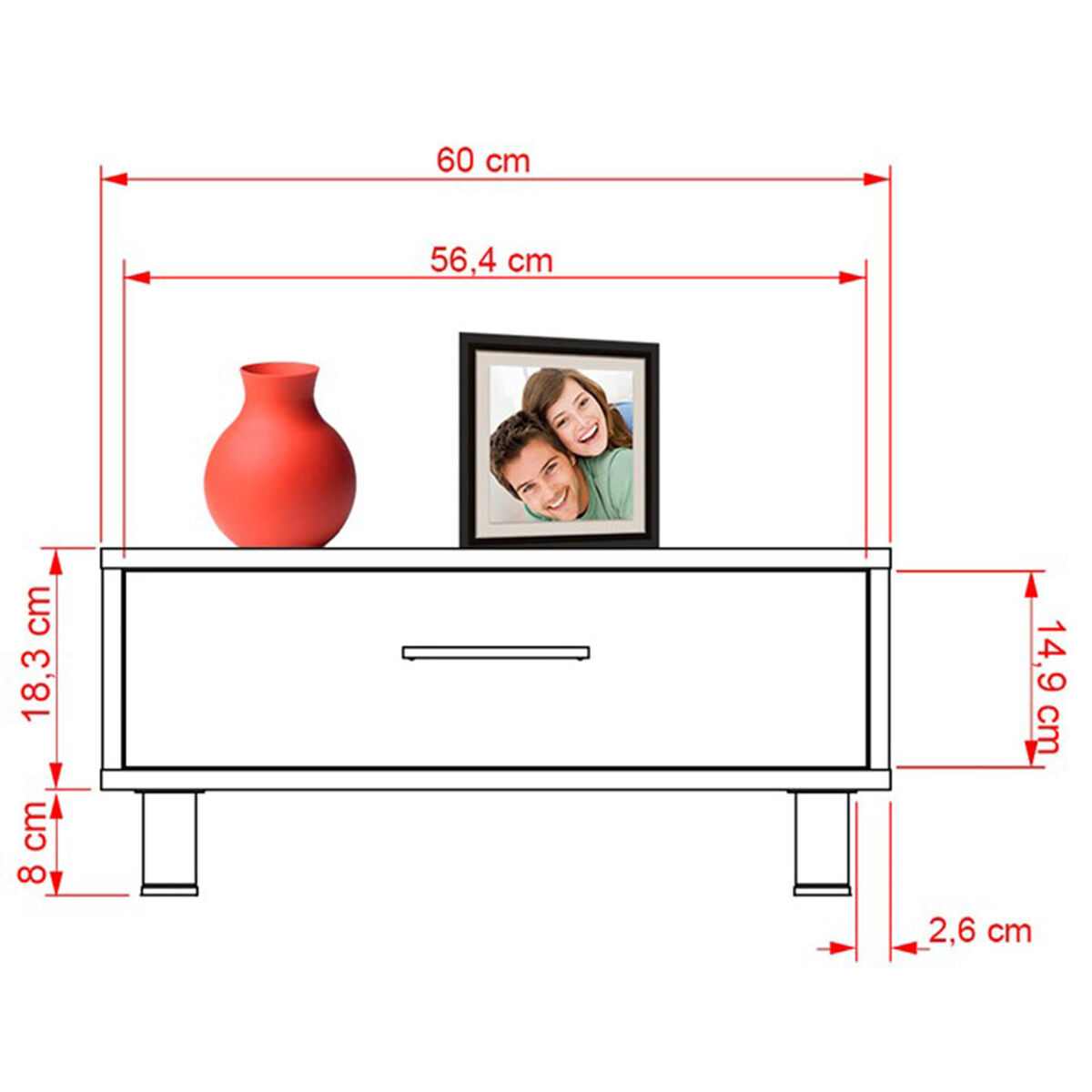 Mueble Bar + Arrimo + Mesa de Centro TuHome Beijing